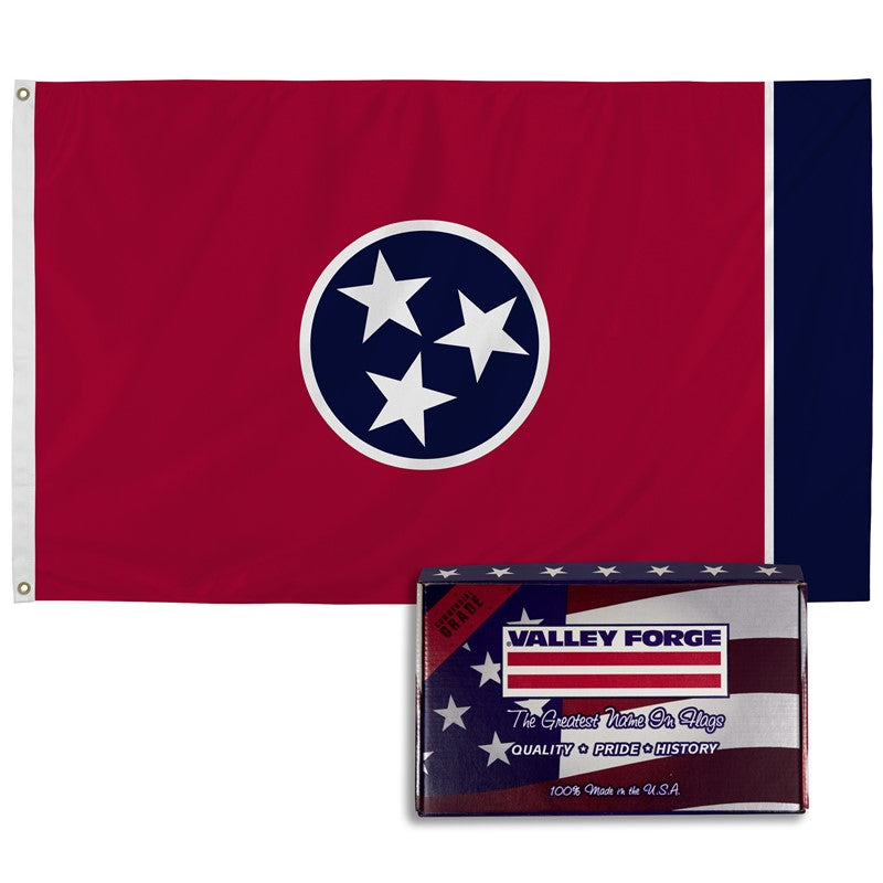 Valley Forge Spectramax 3'x5' Nylon Tennessee Flag - Swanton, OH
