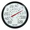 Taylor Big & Bold Dial Outdoor Thermometer