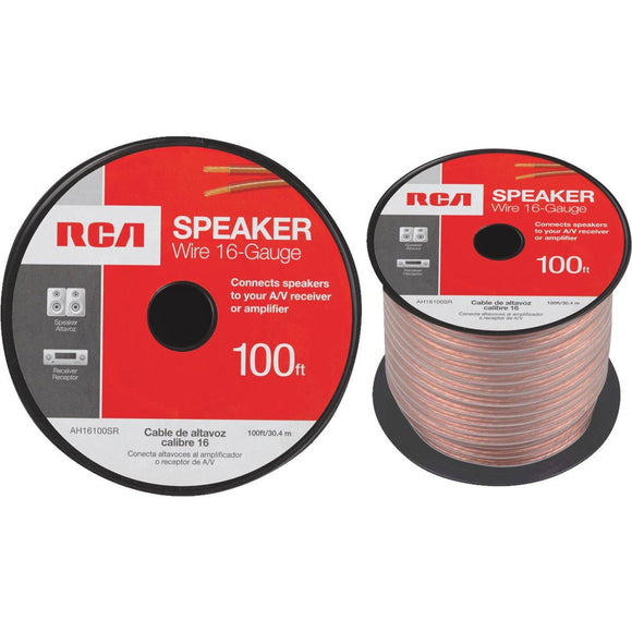 RCA 100 Ft. 16-2 Stranded Speaker Wire