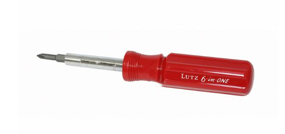 Johnstone Supply H25-245N Lutz 6-in-1 Screwdriver & Nut Driver (6-in-1)