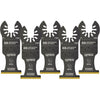 Imperial Blades ONE FIT 1-3/8 In. Titanium STORM Carbide Extreme Metal Cutting Oscillating Blade (5-Pack)