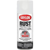Krylon Rust Protector 12 Oz. Semi-Gloss Alkyd Enamel Spray Paint, White