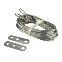 United States Hardware Galvanized Extension Spring Cable Set