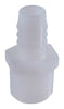 LDR Industries 1/2 x 3/8 Nylon Male Adapter