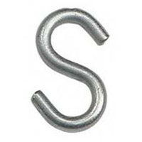 Apex Campbell #80 ''S Hook, Zinc Plated
