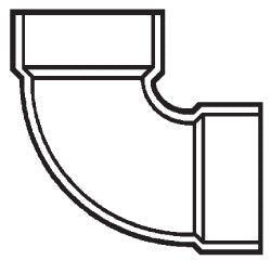 Lasco Fittings 1½ DWV 1/4 Bend H x H