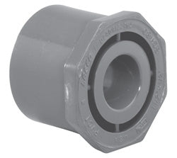 Lasco Fittings 1½ x ¾ SP x Slip Sch80 Reducer Bushing (Flush Style)