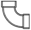 Lasco Fittings 3 DWV Long Sweep 1/4 Bend H x H