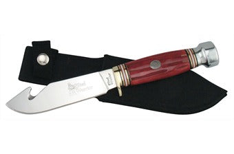 Frost Cutlery Red Bone Guthook w/Sheath