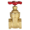B & K Industries Gate Valve Forged Brass 1