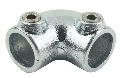 B & K Industries 90 Degree Elbow, Galvanized Steel 3/4 in.