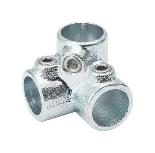 B & K Industries Galvanized 90-Degree Side Outlet Elbow 3/4 in.