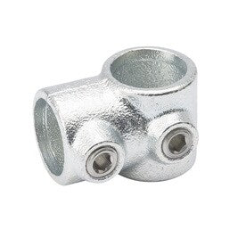 B & K Industries Galvanized Structural Steel Single Socket Tee 3/4