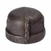 B & K Industries Black Cap 150# Malleable Iron Threaded Fittings 2 1/2