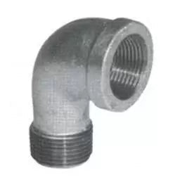 B & K Industries Galvanized 90° Street Elbow 150# Malleable Iron Threaded Fittings 4