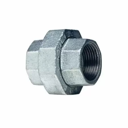 Anvil/Mueller Galvanized Union 150# Malleable Iron Threaded Fittings 2 1/2