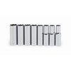 Apex Tool Group 8 Pc. 1/2 Drive 6 Point Deep Metric Socket Set