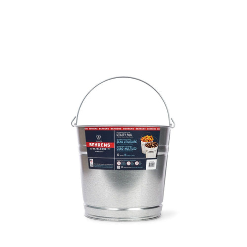 Behrens Manufacturing Hot Dipped Steel Pail