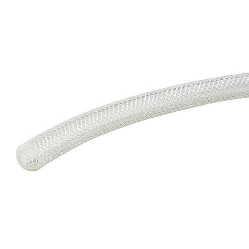 BK Products ProLine  Braided Reinforced Clear Pvc Tubing 3/8 I.d. X 10' Foot