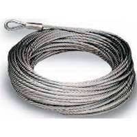 Baron Pre-Cut Extra Flexible Aircraft Cable, 1/4 7 X 19 X 100'