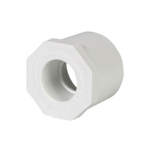 Thrifco Plumbing 8113358 3 Inch x 1-1/2 Inch Slip x Slip PVC Bushing SCH 40