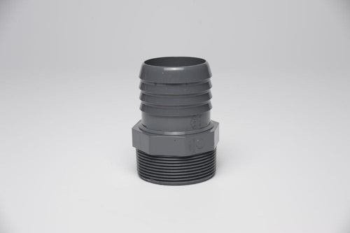 Dura Plastic Male Adapter (mipt x insert) 1 1/2