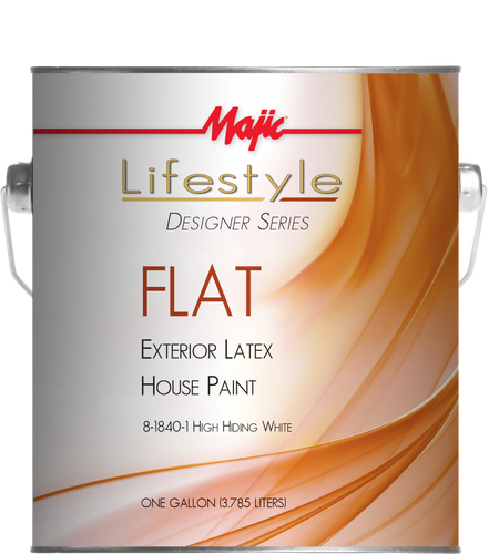 Yenkin Majestic Exterior Flat High Hiiding White 1 Gallon