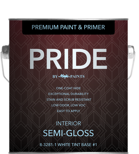 Yenkin Majestic Pride Interior Semi-Gloss Wall Deep Tint Base 1 Quart