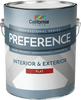 California Products Malibu Preference Interior & Exterior Paint Flat Deep Base - 1 Gallon