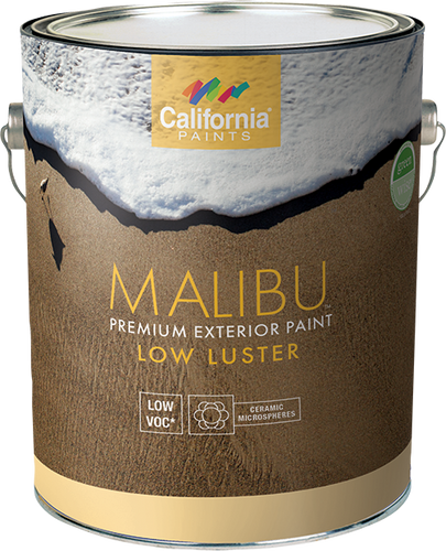 California Products Malibu Premium Exterior Paint - Pastel Base - 1 qt.