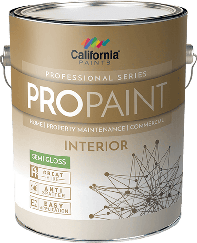 California Products ProPaint Interior Paint Semi Gloss Deep Base  1 Gallon