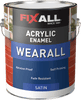 FixAll   Wearall Acrylic Satin Paint - Medium Base - 1 Gallon