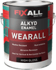 FixAll Wearall Alkyd Enamel High-Gloss Deep Base - 1 Gallon