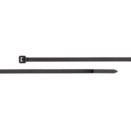 NSI Industries 181750 17.75-in Black UV Weather Resistant Cable Ties, 175 lb Tensile Strength - 50 Count
