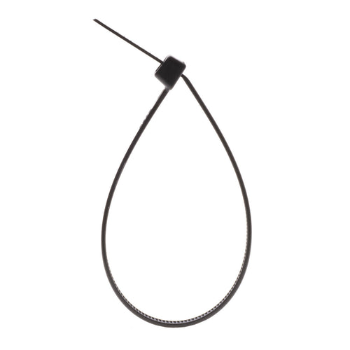 NSI Industries 181750 17.75-in Black UV Weather Resistant Cable Ties, 175 lb Tensile Strength - 50 Count