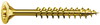 SPAX® Power Lags T-STAR plus Flat Head Yellow Zinc, Partial Thread - Multi-Purpose Structural Screws #10 x 1-1/2 in.