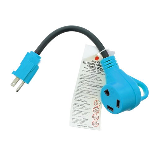 Road & Home 12 RV Adapter 15 Amp Male To 30 Amp Female