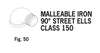 GS9005 - 1/2 GALV MI ST 90 ELL 3740