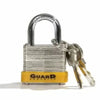Guard Security Laminated Steel Padlock with 1-1/4-Inch Standard Shackle