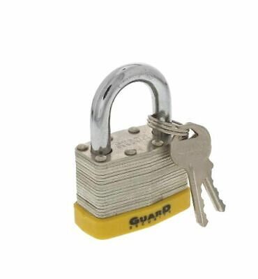 Guard Security Laminated Steel Padlock with 1-3/4-Inch Standard Shackle