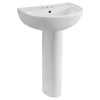 American Standard 22 in. Evolution® 4-Inch Centerset Pedestal Sink Top and Leg Combination