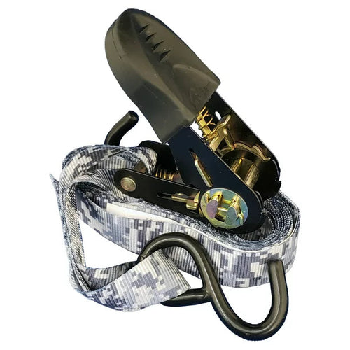 Everest Kuma 1 x 10' Camo 400 lbs Working Load Limit with S-Hooks Ratchet Tie Down