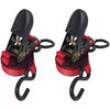Everest Kuma 1 x 15' Standard Polyester Ratchet Tie Down/WLL, 500 lbs