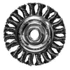 Century Drill And Tool Wire Wheel Coarse Knot 4″ Size M 10 X 1.25 Arbor Safe Rpm 12.500