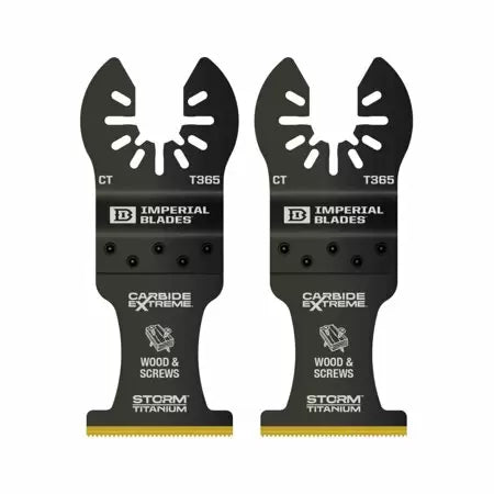Imperial Blades One Fit™ Carbide Extreme Storm Titanium Multi-Material Blade 1-3/8″