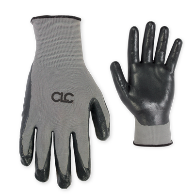 Custom Leathercraft Nitrile Dip Gloves Large