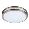 Energetic Lighting E3fmb Metal-Trim Round Flushmount 19 in.