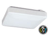 Energetic Lighting’s Led Acrylic Square Flushmount Fixtures W/ Selectable Ezcct 9 in.