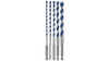 Bosch 5 pc. BlueGranite™ Turbo Carbide Hammer Drill Bits Set