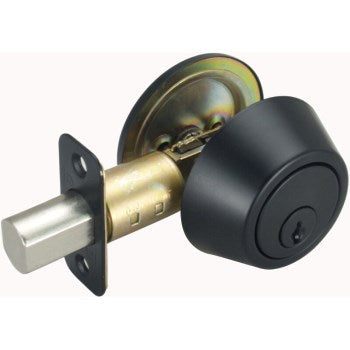 Hardware House/Locks 253840 25-3840 CP Black K3 Single Deadbolt